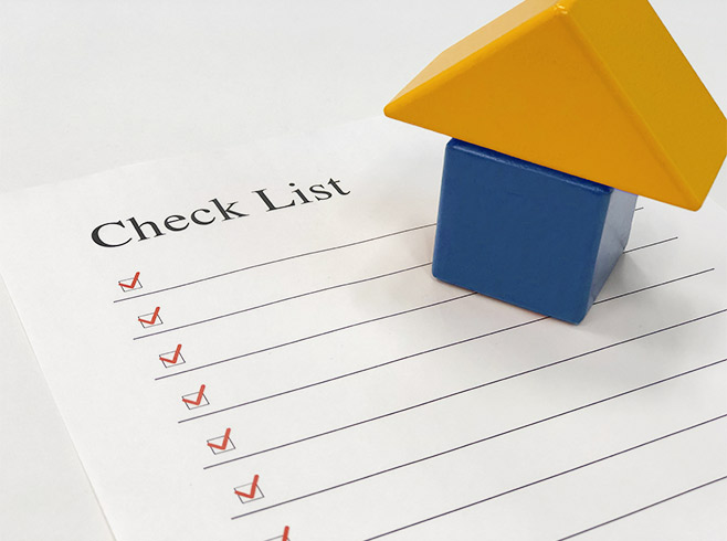 住宅ローン審査のチェックリストイメージ